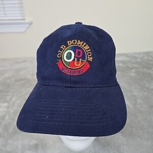 Vintage Jones & Mitchell Old Dominion University Hat‎ Blue Harpurs Strapback